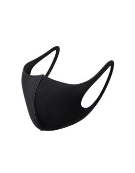 10 Pcs Reusable Cotton Cloth Face Mask (Black) 02